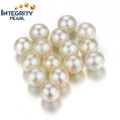 Perlas sueltas de agua dulce naturales perlas de 7-8mm AA grado redondo